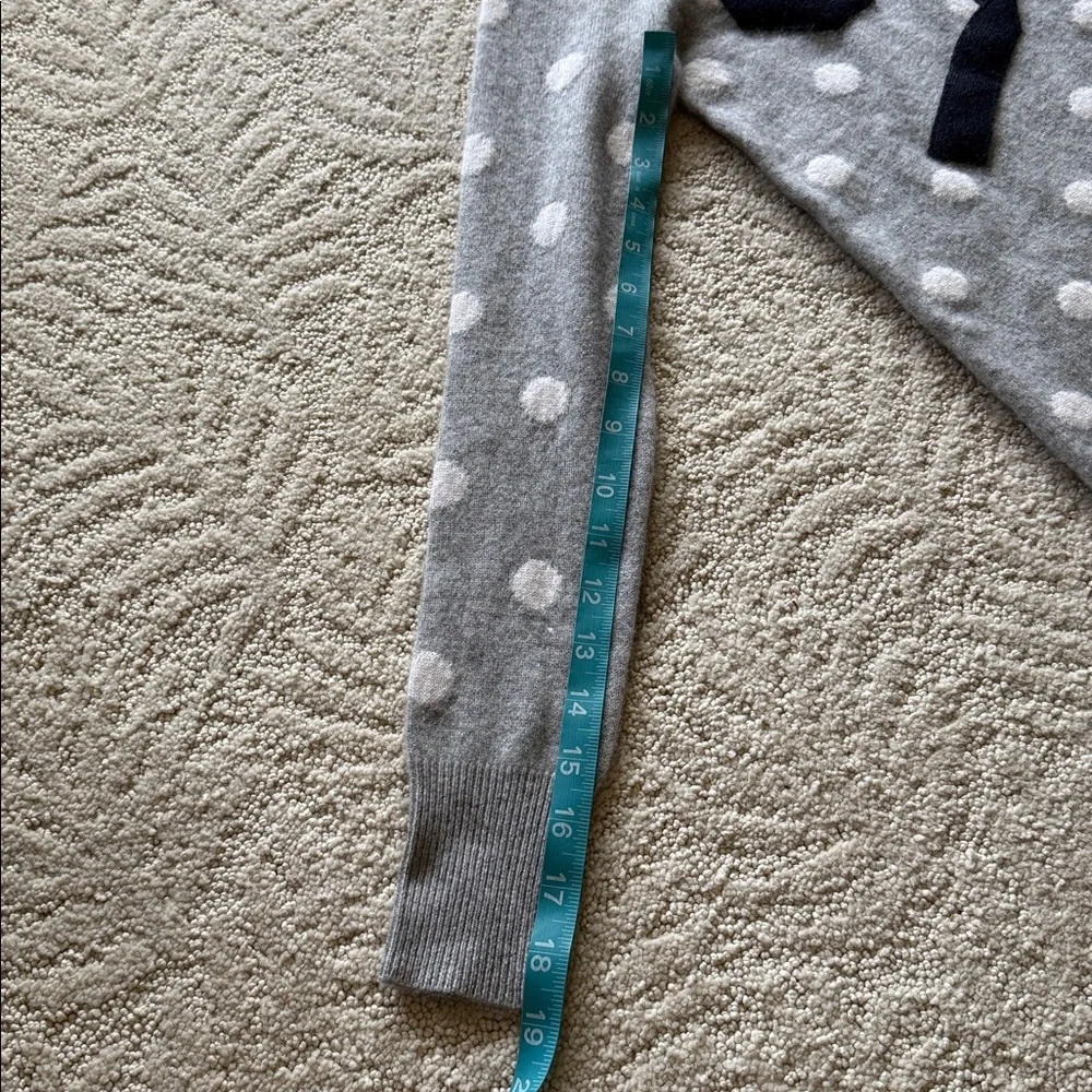 J. Crew Polka Dot Cashmere Sweater XXS - Picture 13 of 14